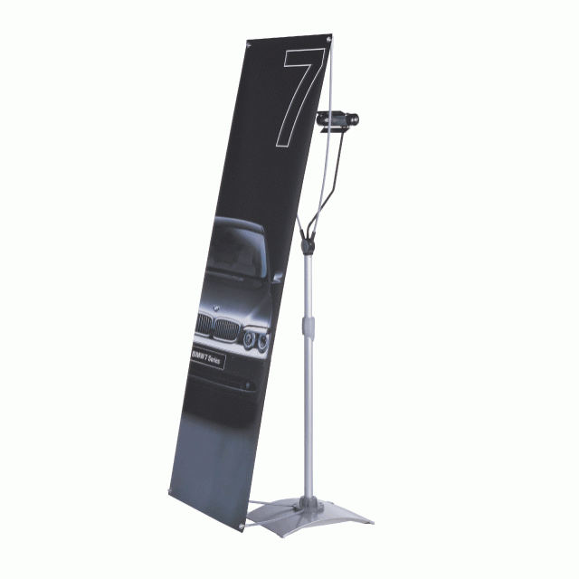 Y밴드실내용II타입단면세트 <br>(거치대+배너1장)<br>(1세트주문시 배송료별도)